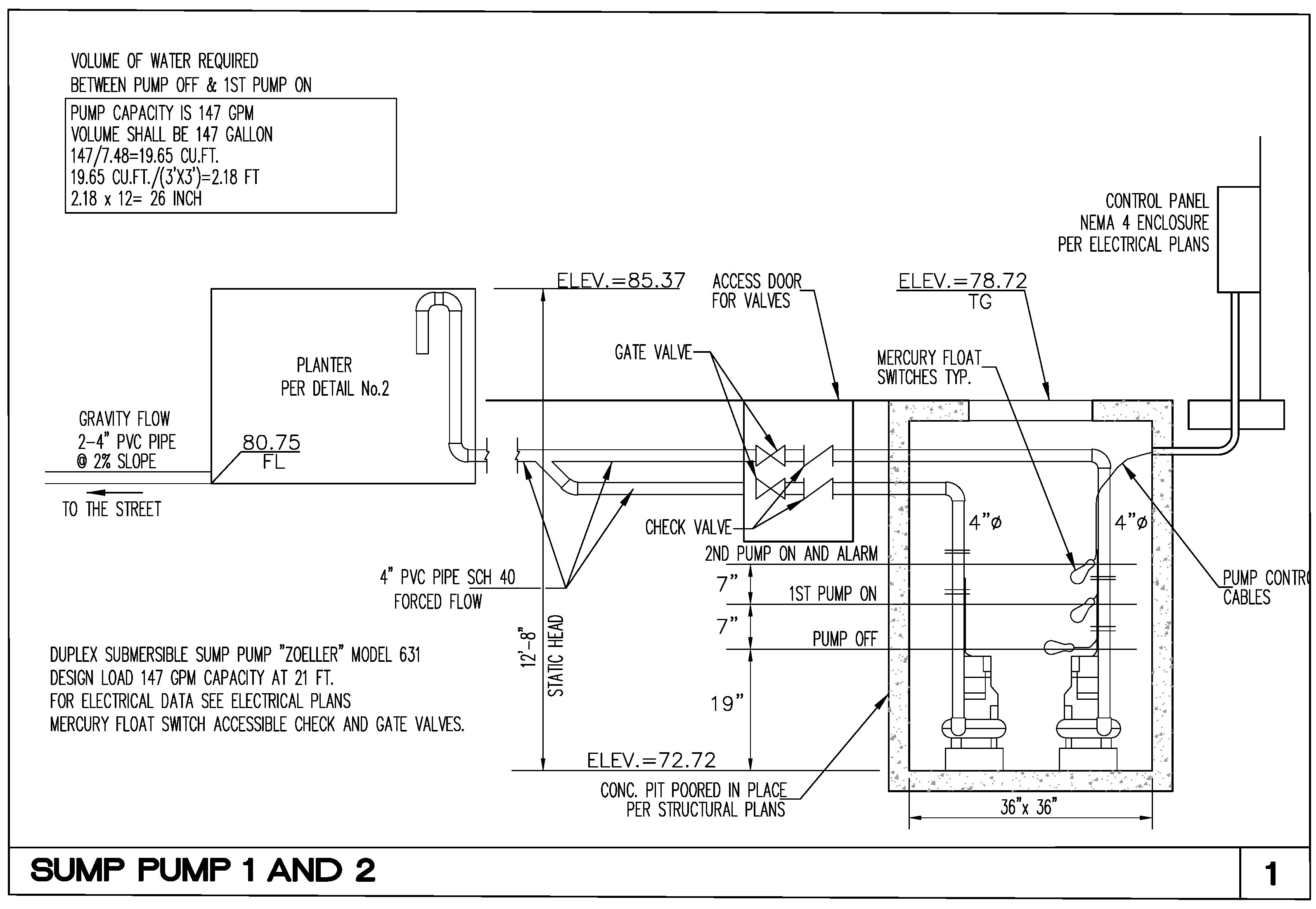 Drainage Sump Pump System — image 2